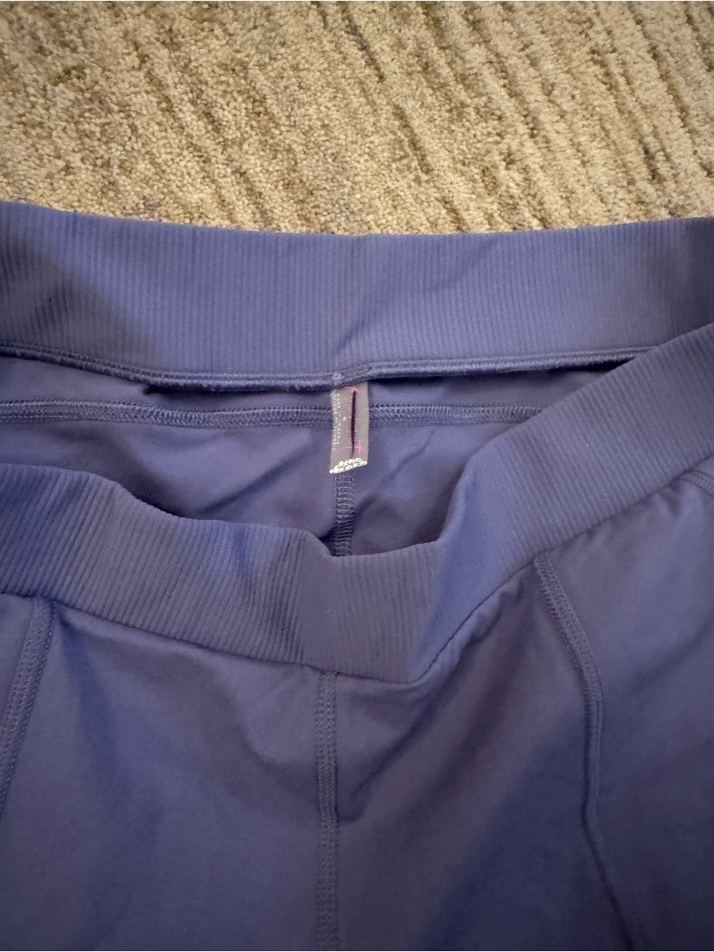 Free People Move on Micro Purple Athletic Shorts - Picture 3 of 6
